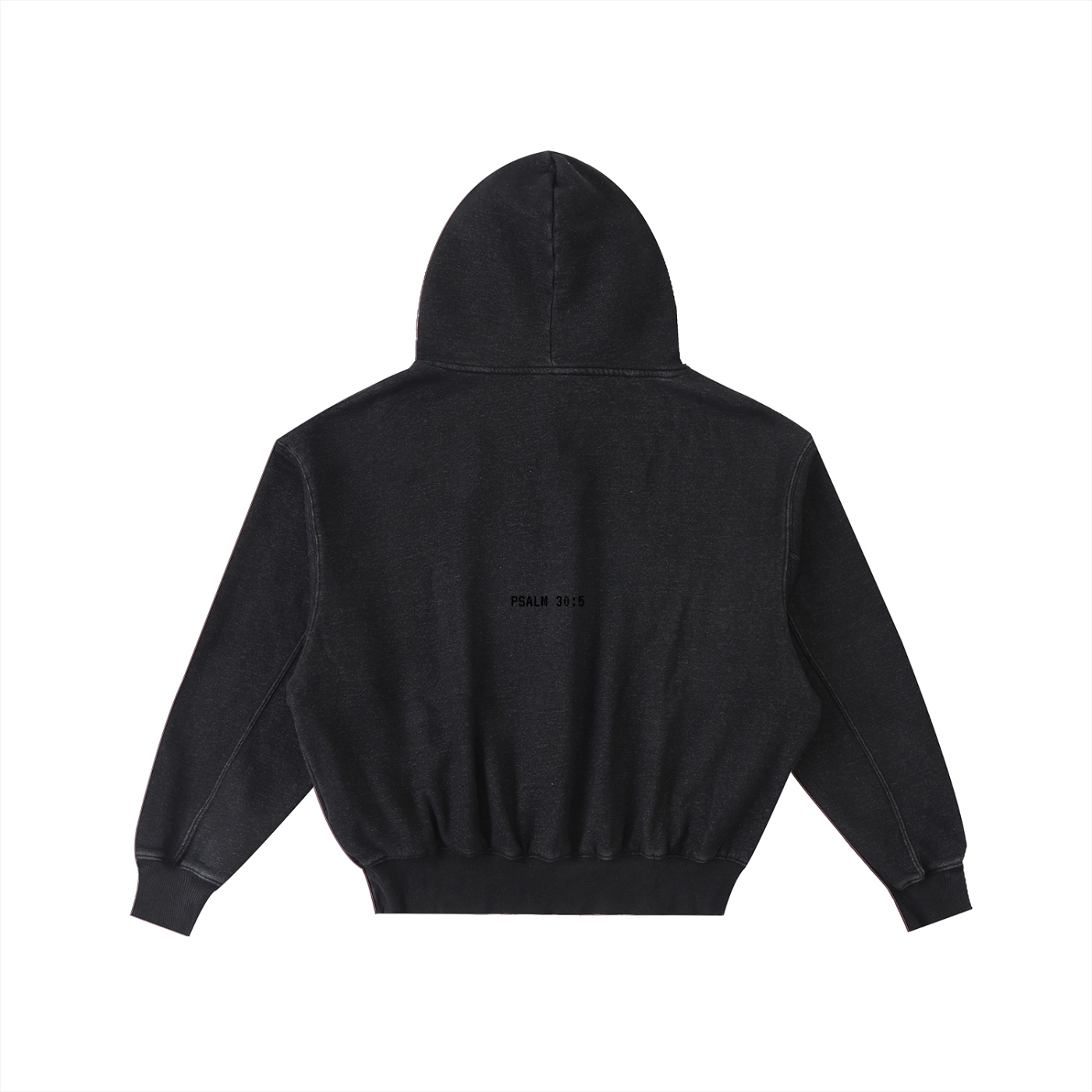 P30:5 | Frayed Washed Fleece Hoodie