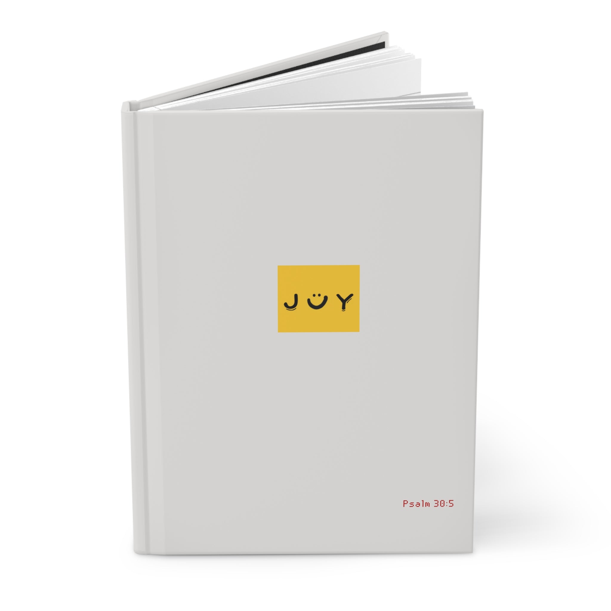 JOY ◡̈ | White Hardcover Prayer Journal