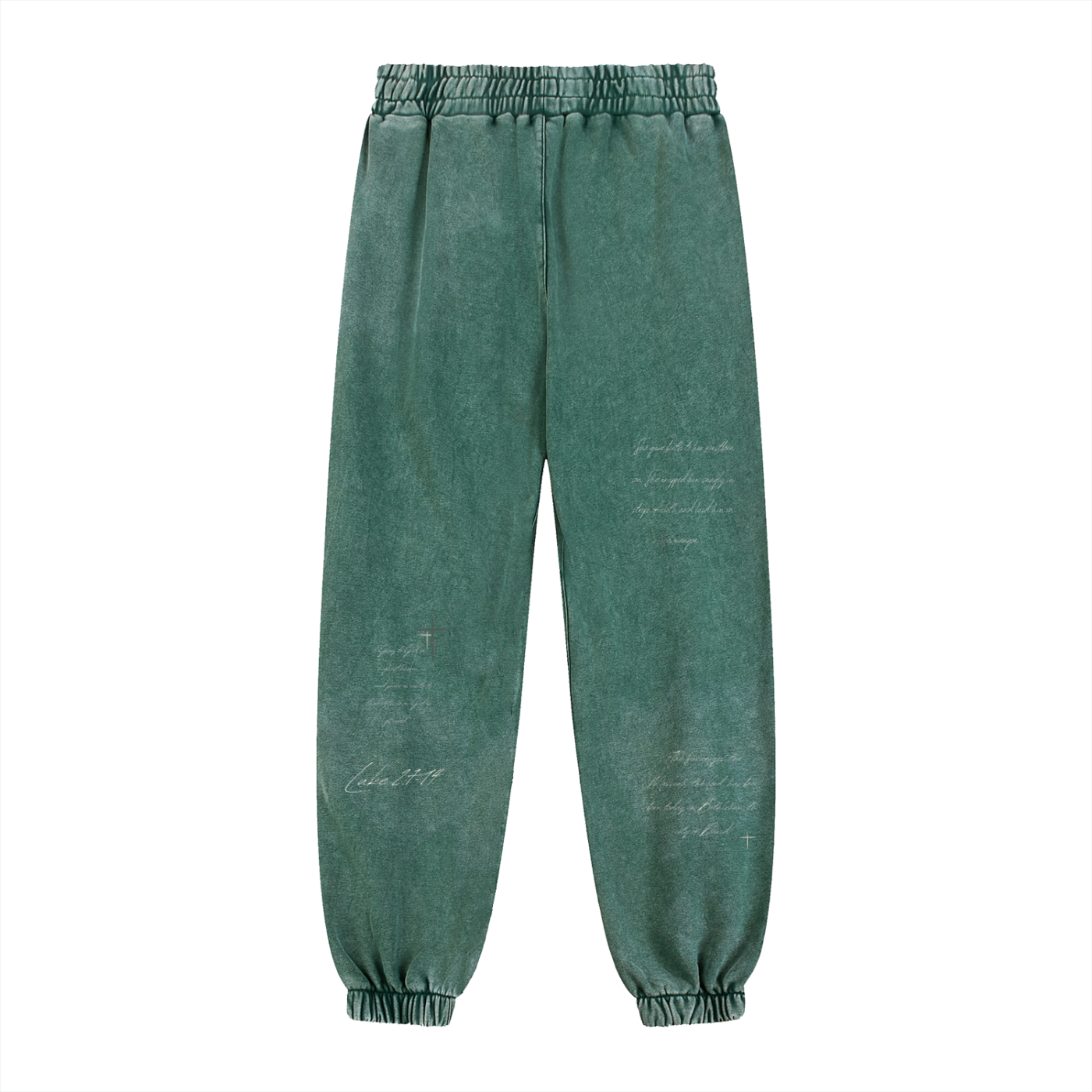MORE CHRIST | Snow Wash Heavyweight Joggers