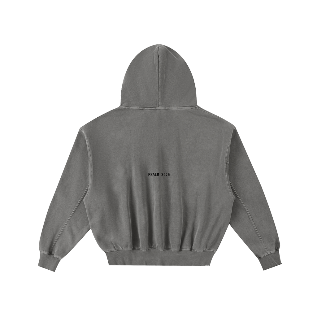 P30:5 | Frayed Washed Fleece Hoodie