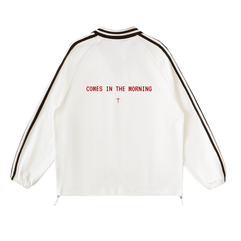 JOY ◡̈ | Lapel Collar Sweatshirt
