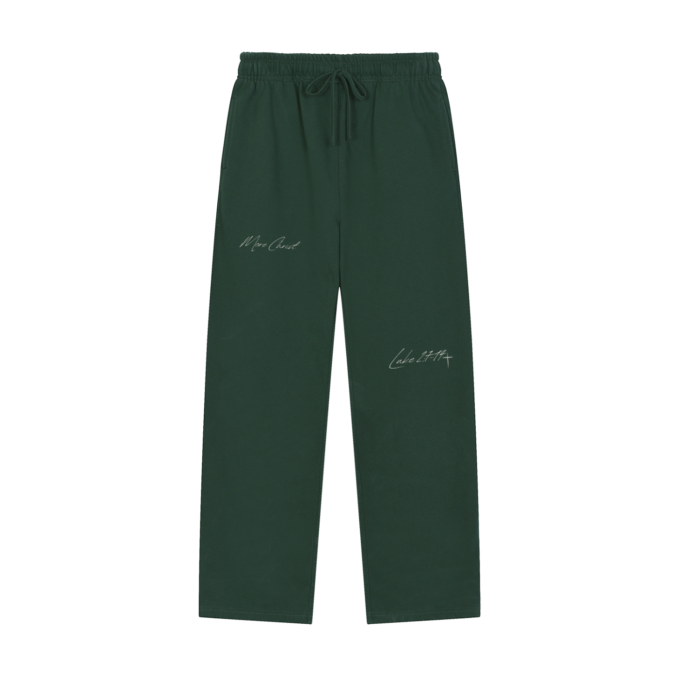MORE CHRIST | Straight-Leg Sweatpants
