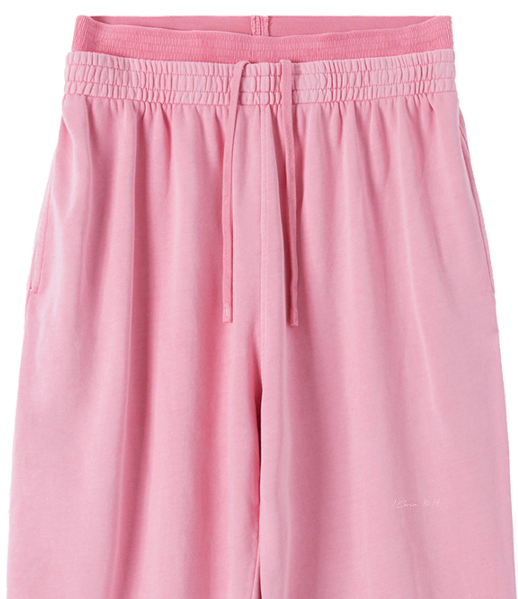 ALL LOVE ❤︎‬ | PINK Vintage Washed Waist Pants