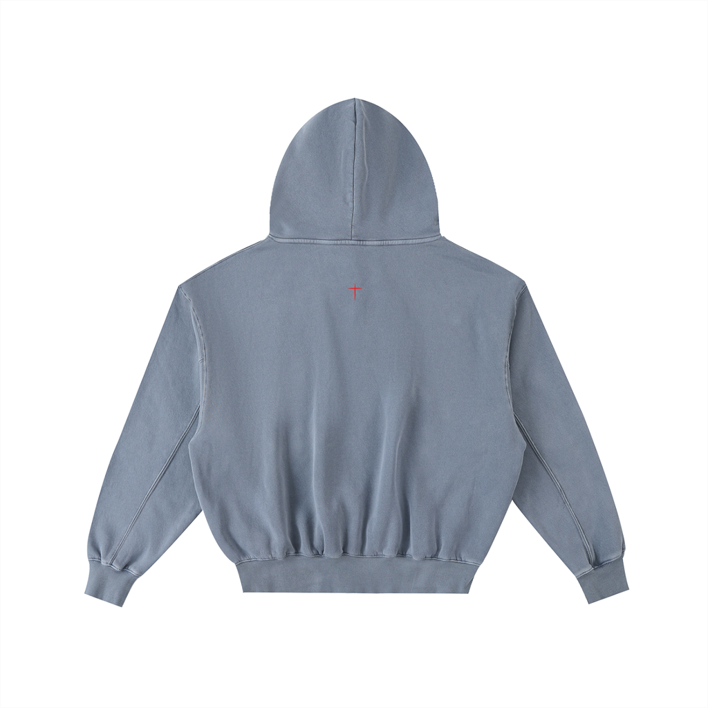ALL LOVE | Frayed Washed Hoodie