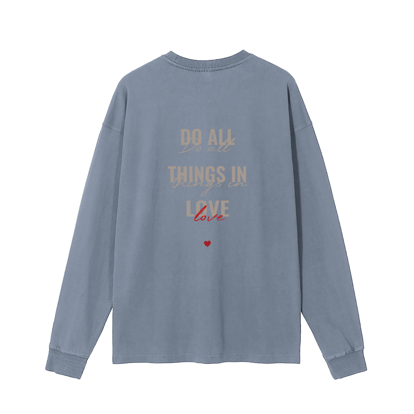 ALL LOVE | Washed Long Sleeve T-Shirt