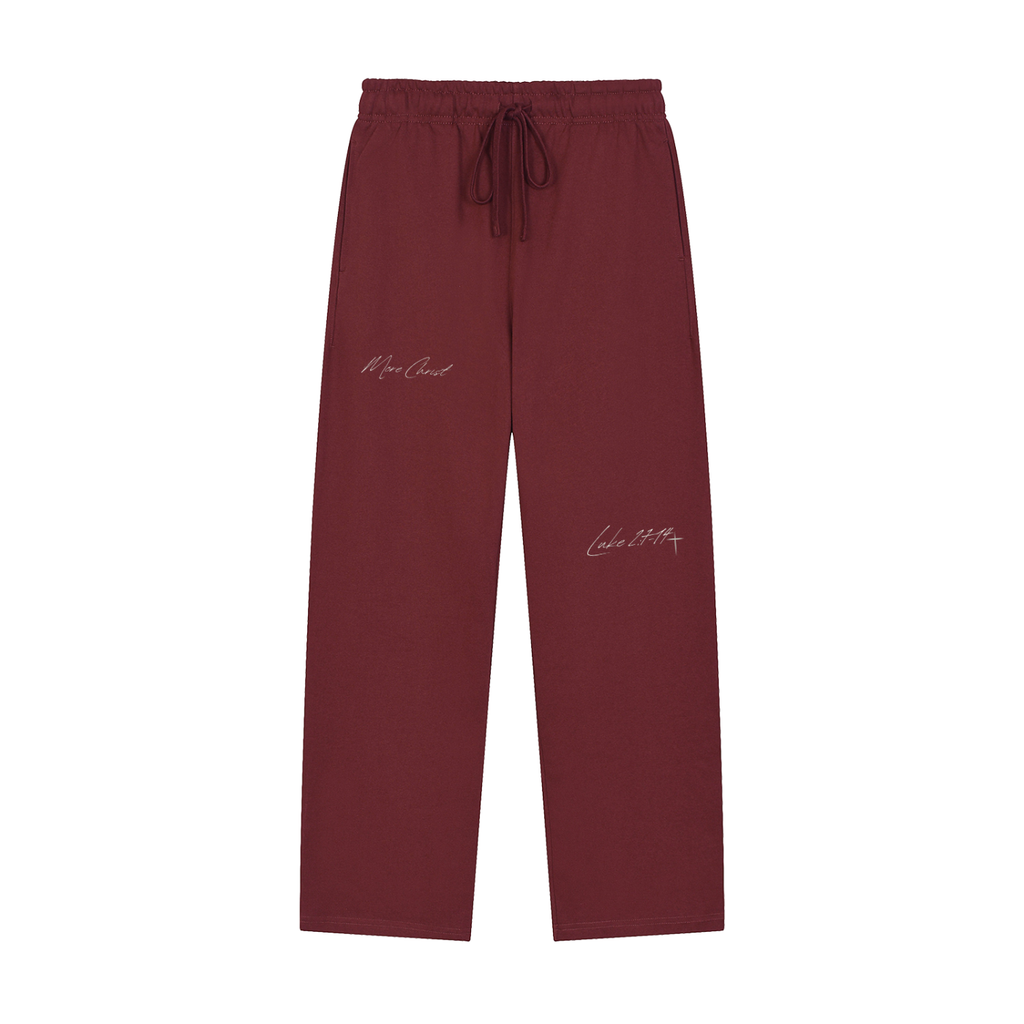 MORE CHRIST | Straight-Leg Sweatpants