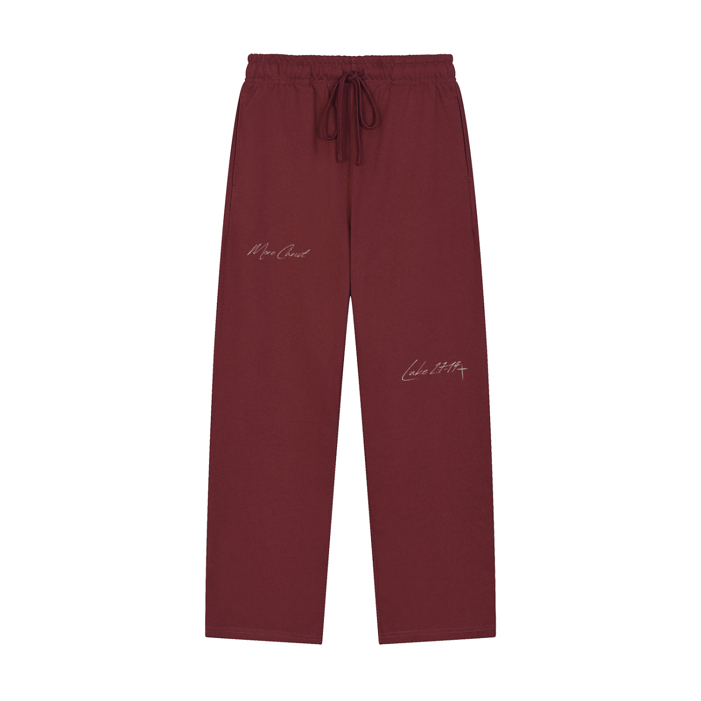 MORE CHRIST | Straight-Leg Sweatpants