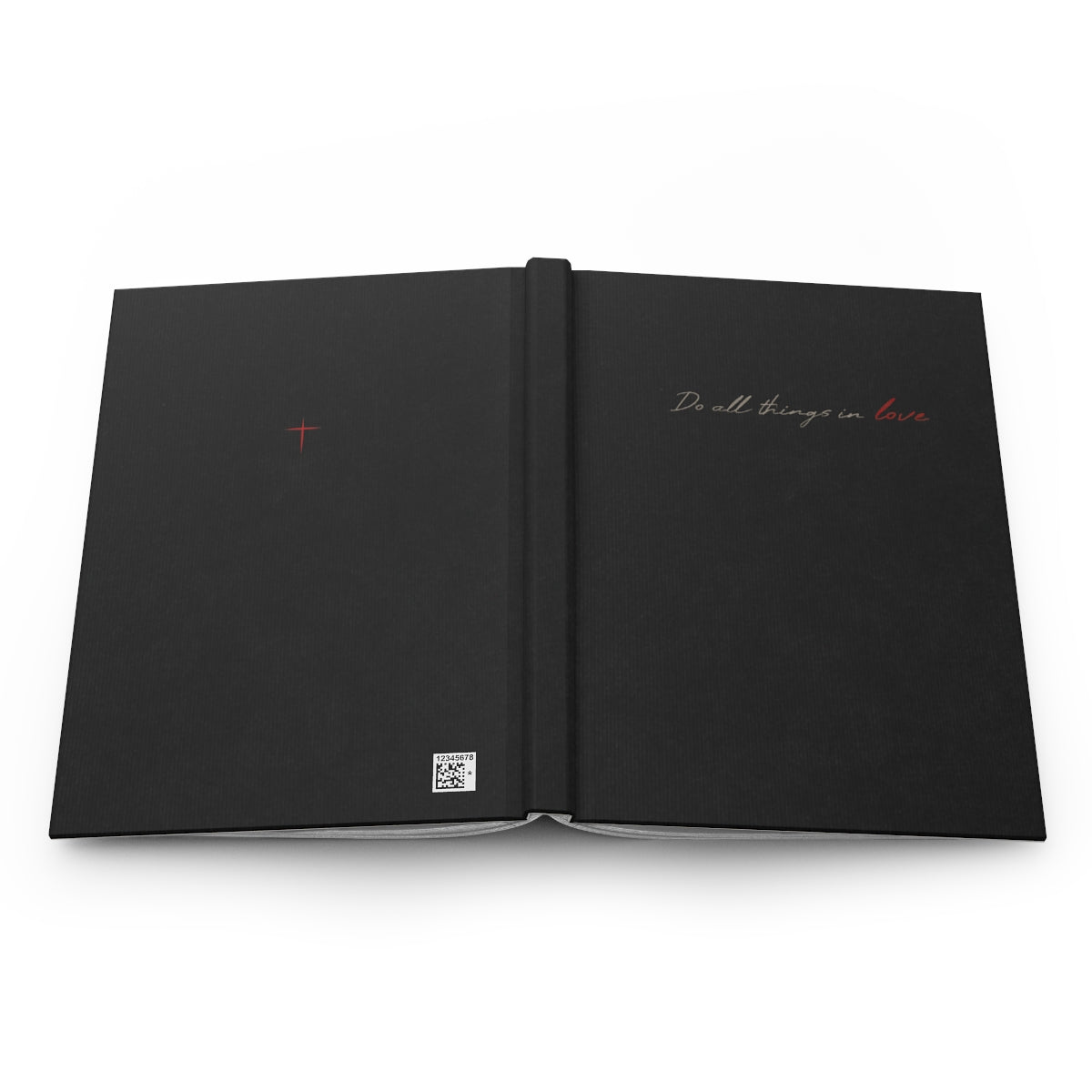ALL LOVE | Black Hardcover Prayer Journal