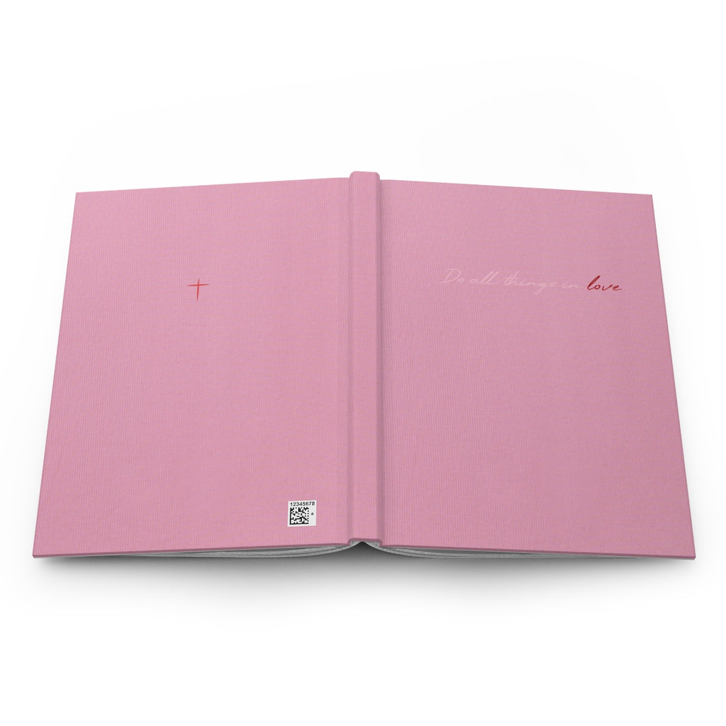 ALL LOVE | Pink Hardcover Prayer Journal