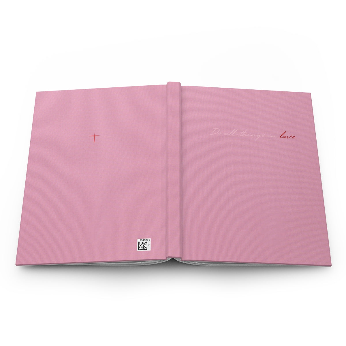 ALL LOVE | Pink Hardcover Prayer Journal