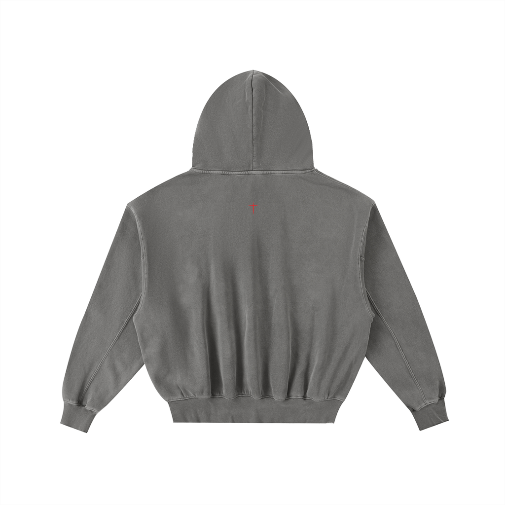 ALL LOVE | Frayed Washed Hoodie