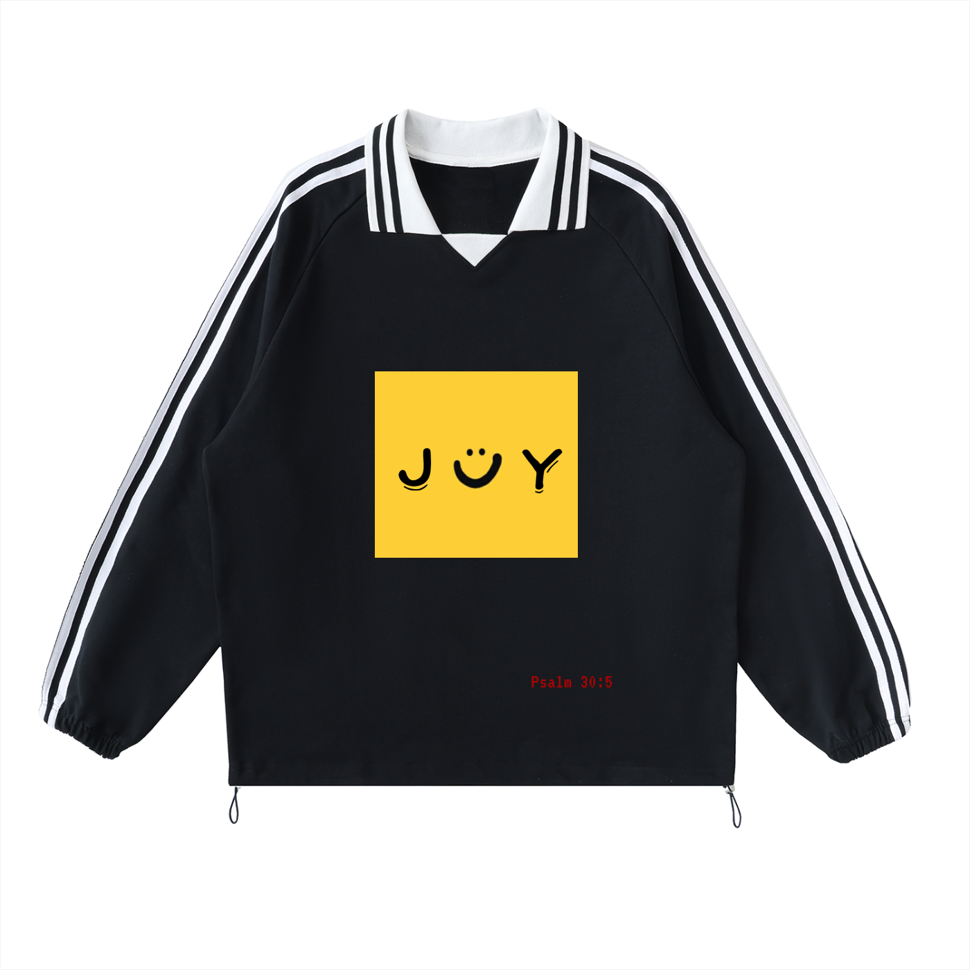 JOY ◡̈ | Lapel Collar Sweatshirt