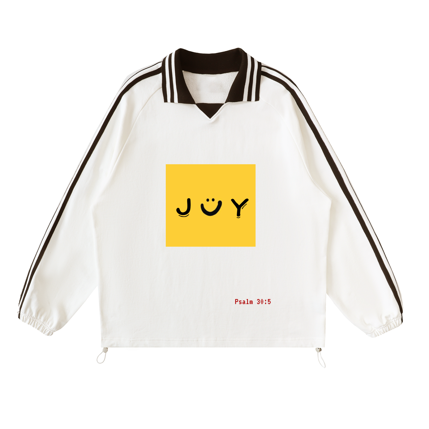JOY ◡̈ | Lapel Collar Sweatshirt