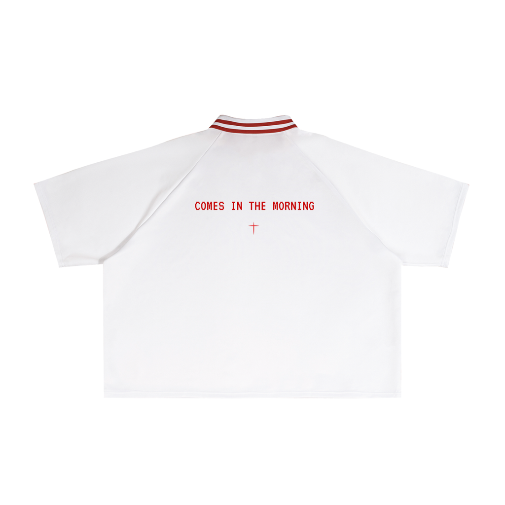 JOY ◡̈ | Collar Boxy T-Shirt