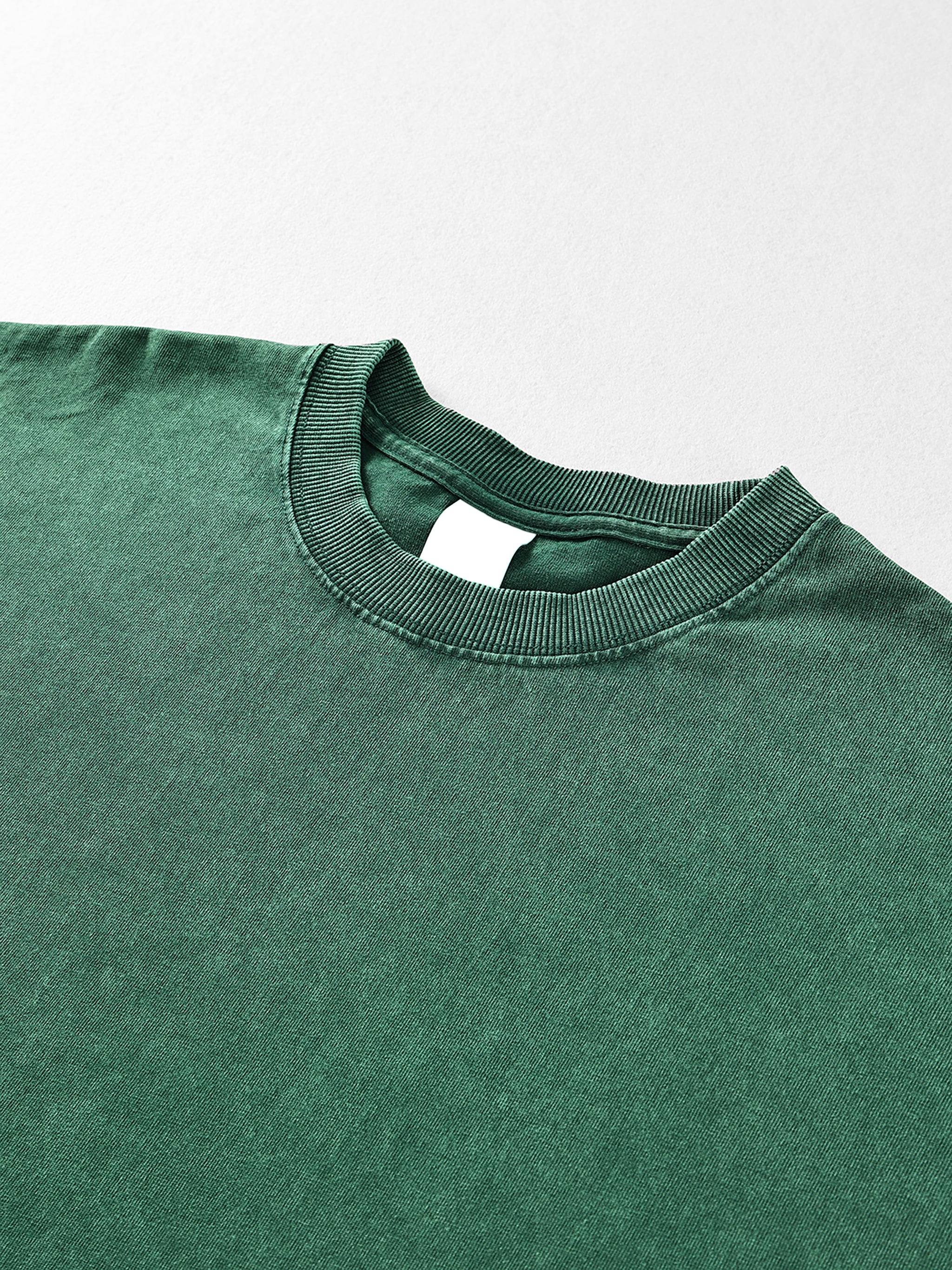 MORE CHRIST| Acid Wash Oversize Long Sleeve T-Shirt
