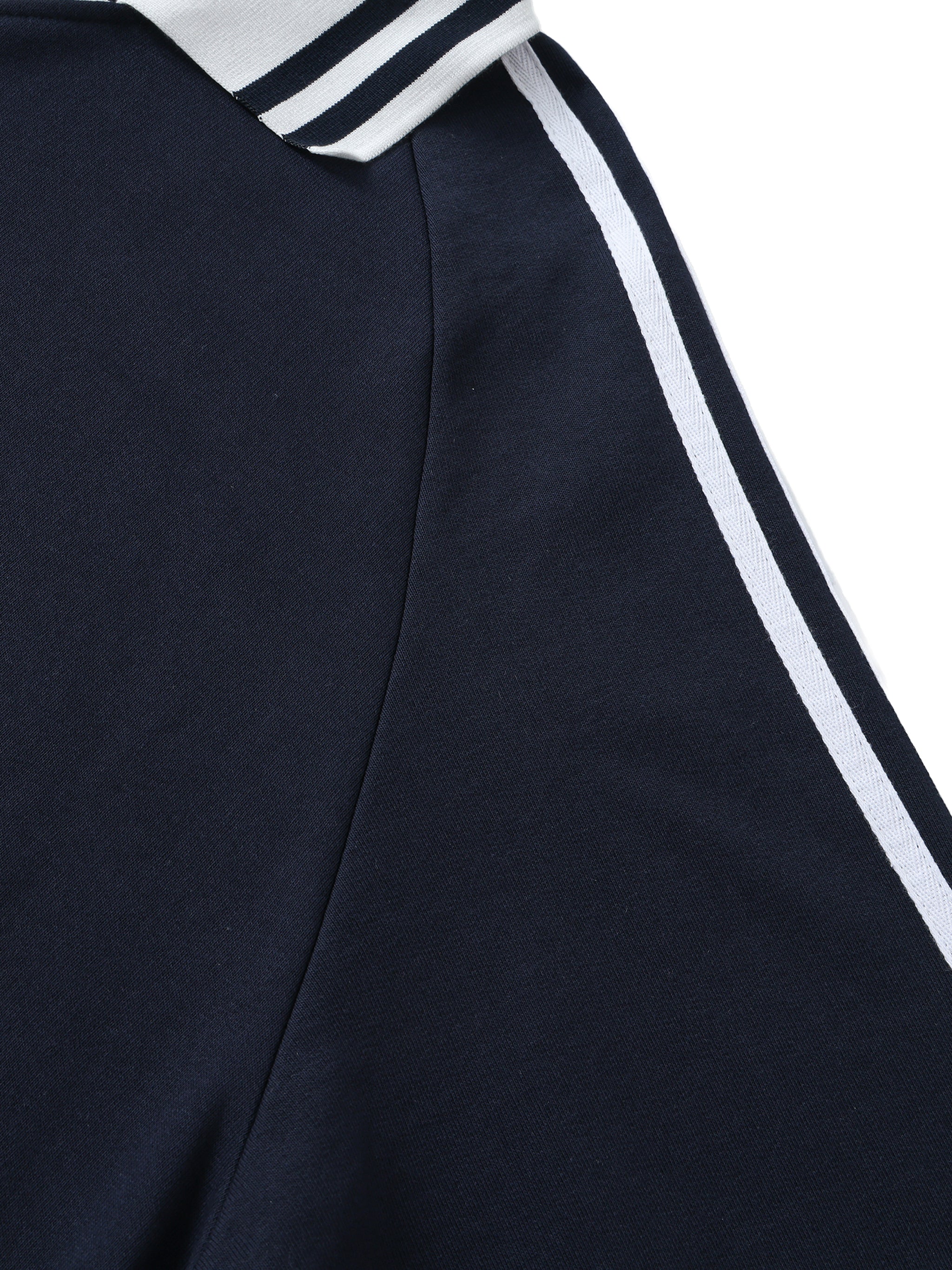 JOY ◡̈ | Lapel Collar Sweatshirt