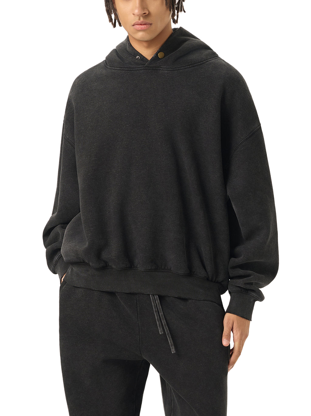 ALL LOVE | Frayed Washed Hoodie