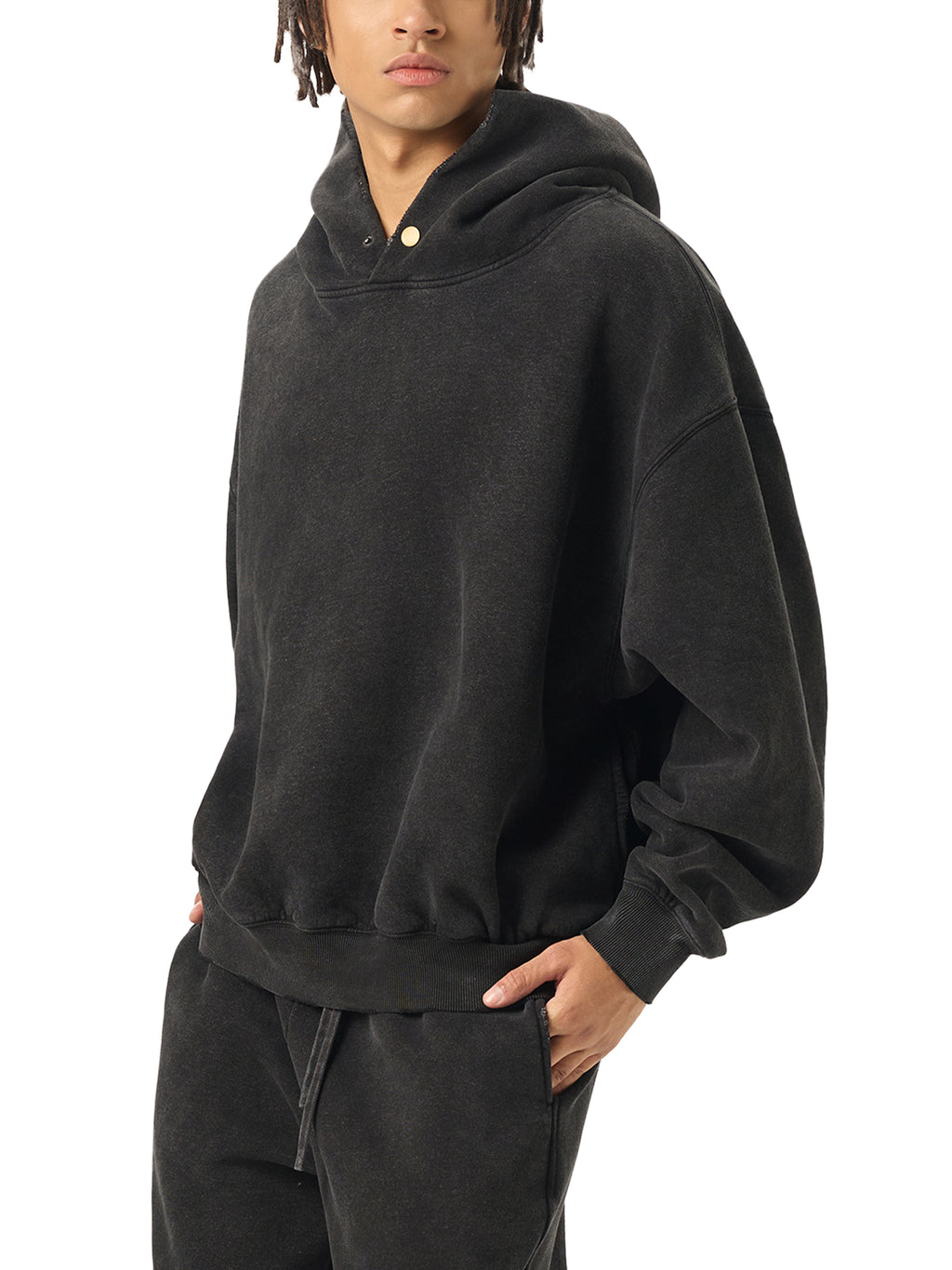 ALL LOVE | Frayed Washed Hoodie