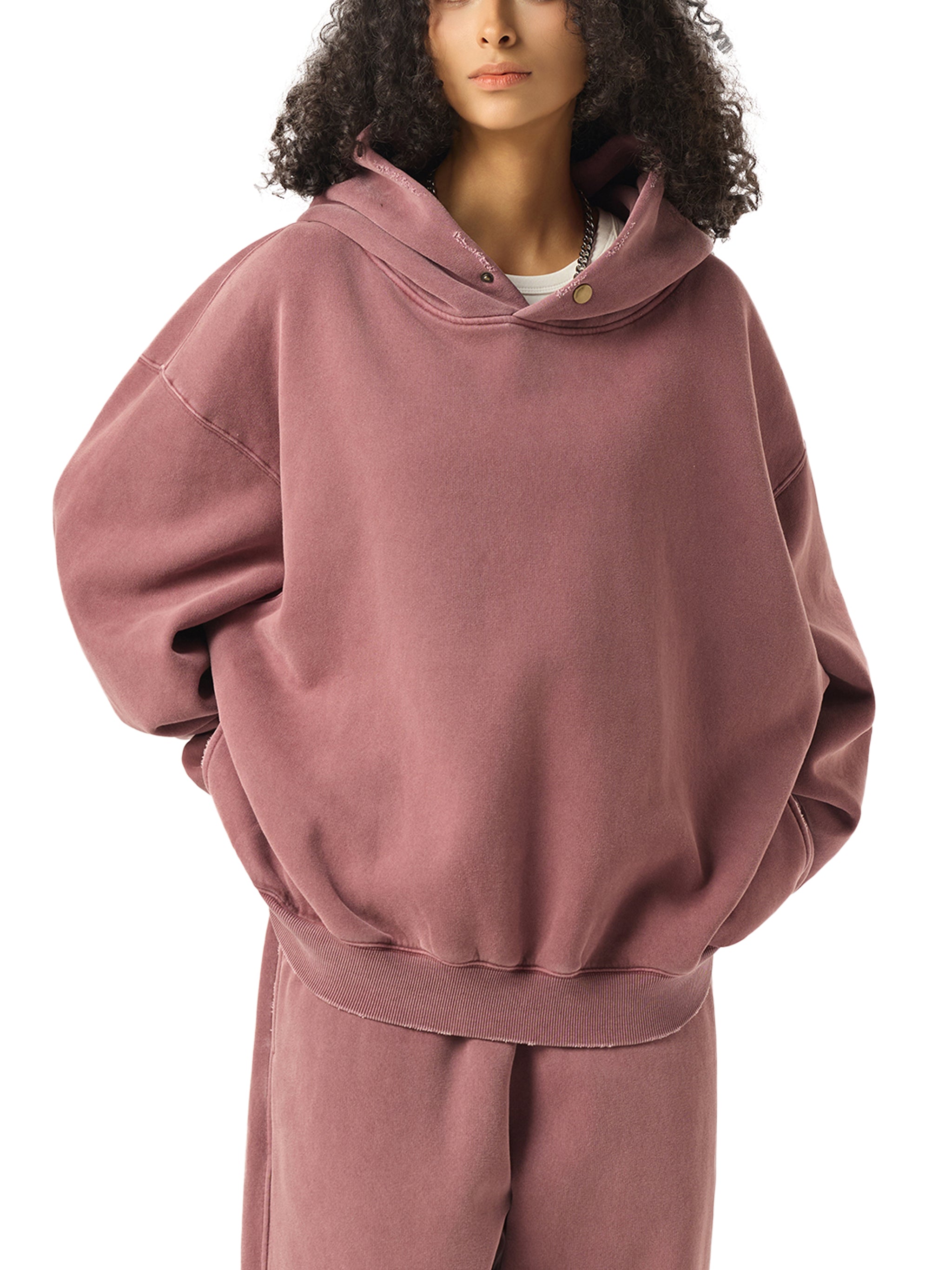 ALL LOVE | Frayed Washed Hoodie