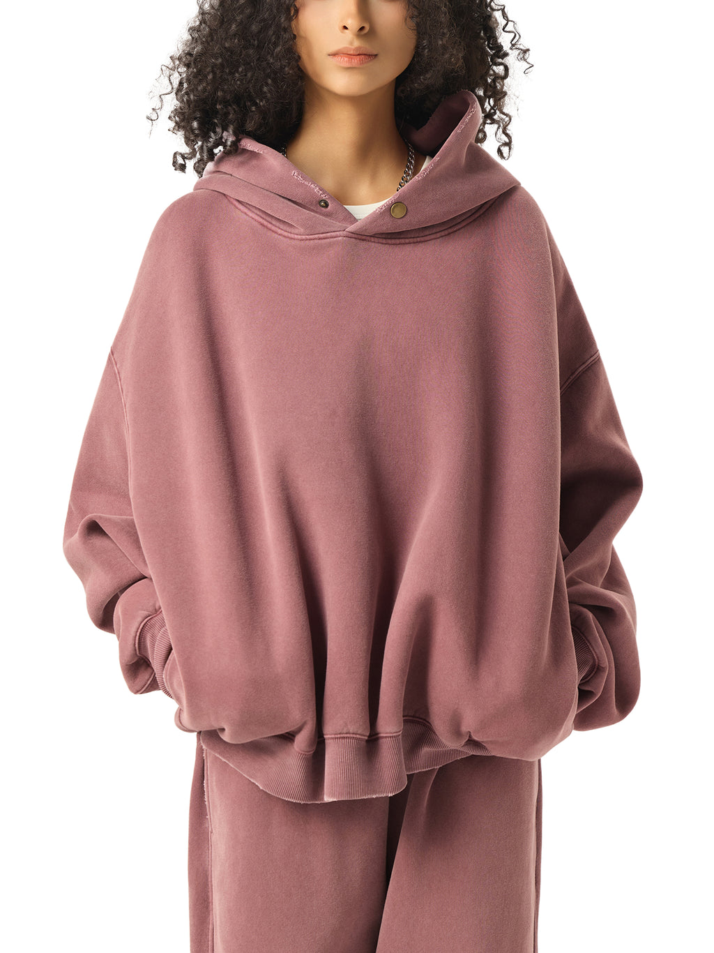 ALL LOVE | Frayed Washed Hoodie