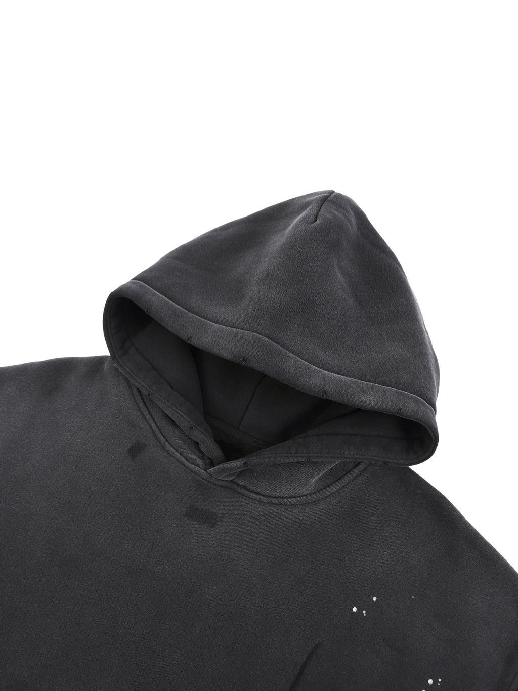 MORE CHRIST | Vintage Washed Frayed Hoodie