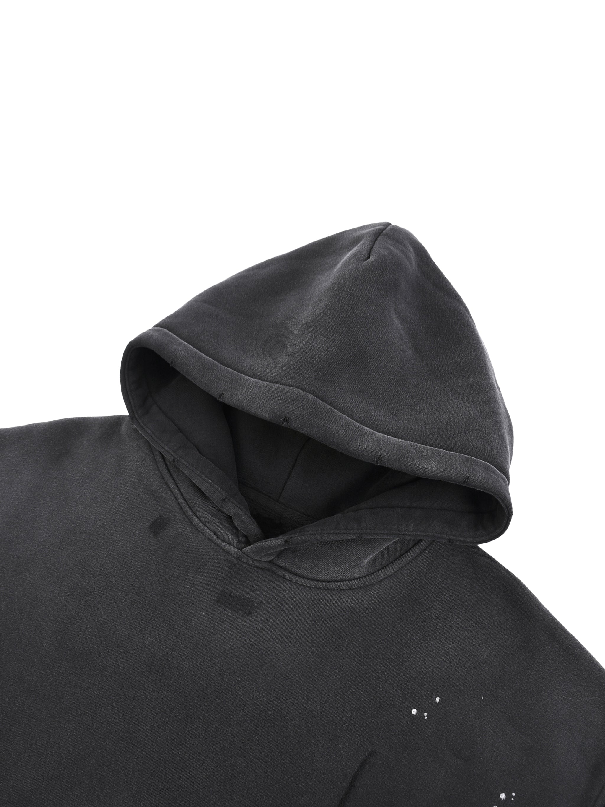 MORE CHRIST | Vintage Washed Frayed Hoodie