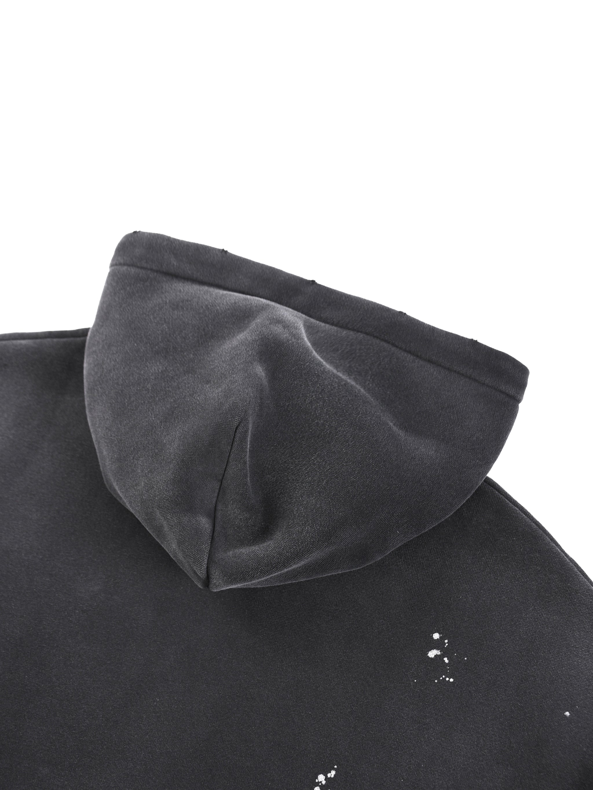 MORE CHRIST | Vintage Washed Frayed Hoodie